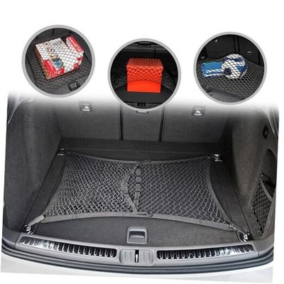 Floor Style Automotive Elastic Trunk Mesh Cargo Net for Porsche Macan 2015 