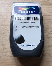 Dulux Damson Dusk Paint Tester 30ml with roller. Brand new sealed