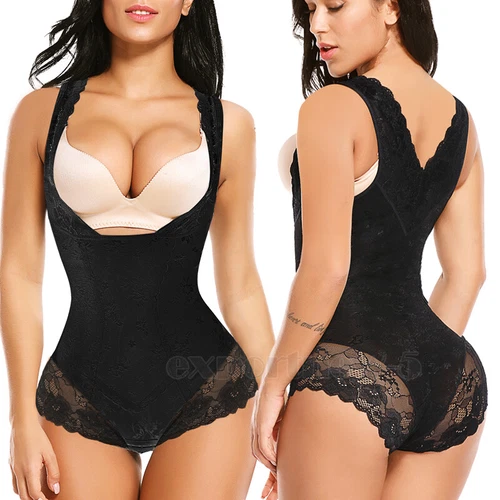 Damen Cincher Ganzkörpershaper Fajas Reductoras Colombianas Fitness Shapewear - Bild 16 von 22