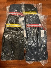 ROOKY Bib Overalls Black & Yellow ,Navy & Red Ski Nylon & Outdoor Unisex "NEW"