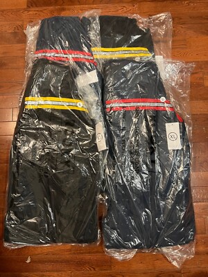 ROOKY Bib Overalls Black & Yellow ,Navy & Red Ski Nylon & Outdoor Unisex ''NEW''