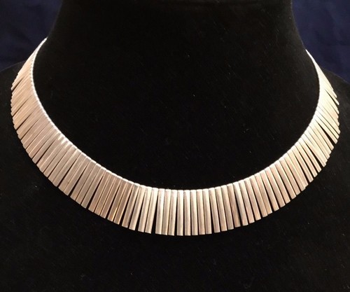 Cleopatra Style Choker Necklace 925 