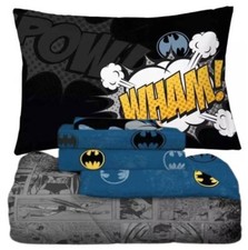 Batman "Vintage Comics" Kids Reversible Bed Set-W30570839317, W21651841067