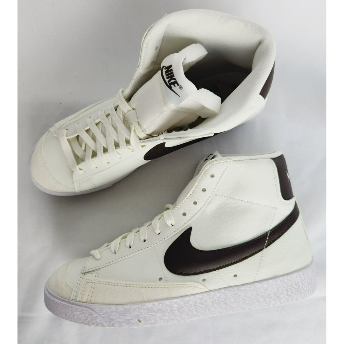 * 8.5 MEN\'S NIKE BLAZER MID SAIL / BLACK DQ4124-107 SNEAKERS 8.5 MEN main image 2
