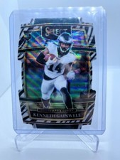 KENNETH GAINWELL RC 2021 SELECT HOBBY CONCOURSE ZEBRA STRIPE PRIZM ROOKIE SP #81