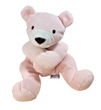 Peluche ours en peluche rose douillet Ty Pillow Pals 14" 1994
