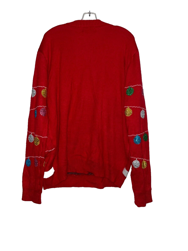 Maglione You Look Ugly Today – Felpa Con Scritta IronicaLarge Multicolore Da Uomo - 4
