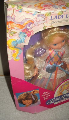 Poupée Lady Lovely Locks Et Ses Amies – Mattel 1986, Vintage Taiwan, NRFB