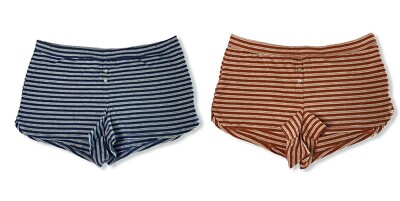 Women's Striped Pajama Lounge Shorts - Colsie - Various Colors/Sizes - S705