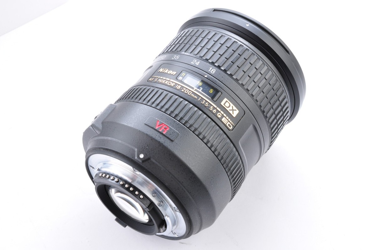 Nikon AF-S DX VR 18-200mm f/3.5-5.6G ED IF Lens Near Mint From