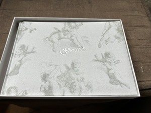 Markings Brand Cupids' Arrow Guest Book, Cherubs