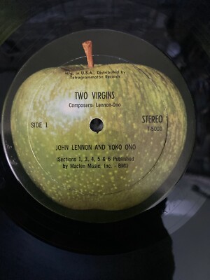 John Lennon Lp Two Virgins 11 Nov. 1968 T-5001 Used Condition | eBay
