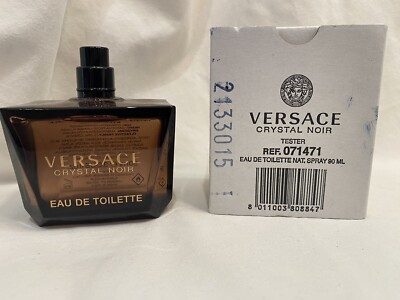 VERSACE CRYSTAL NOIR WOMEN Fl Oz EDT SPRAY NEW
