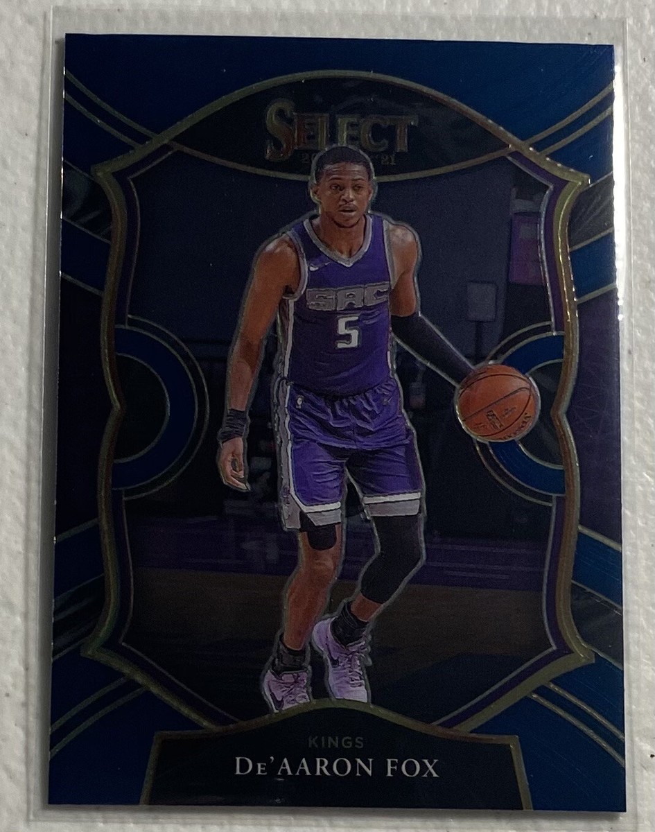 De'AARON FOX - 2020-21 Select - Retail Blue Base Concourse