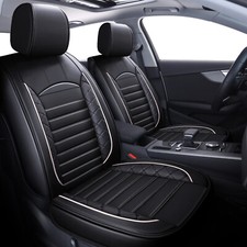 Car Seat Covers 2 Front Pu Luxury Leather 5-seats Cushion For Mitsubishi Lancer
