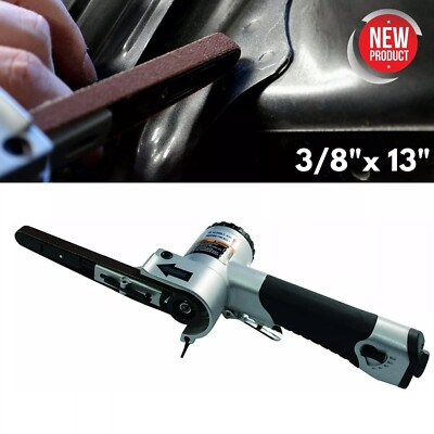 Mini Air Belt Sander Variable Speed Non-Slip Handle Grinder Spot Welds Auto Body
