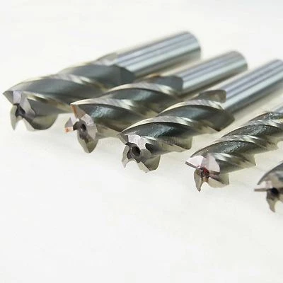 4 Flute HSS End Mill Metric Sizes 4 to 20mm Endmills Milling Cutter Steel