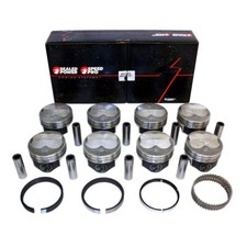Speed Pro H635cp40 Chevy 383 .200 Dome Pistons 5.7 Rod Fmp Cast Rings 040 Sbc