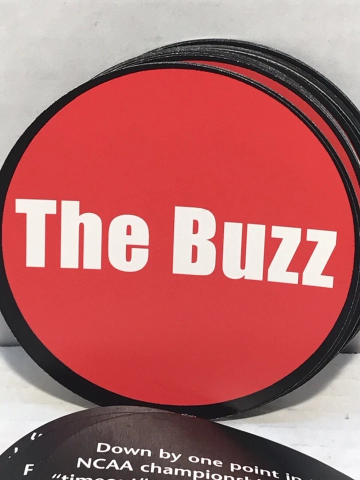 2005 Scene It Sports DVD Trivia Game THE BUZZ Replacement 30 Card Set - Image 3 of 3