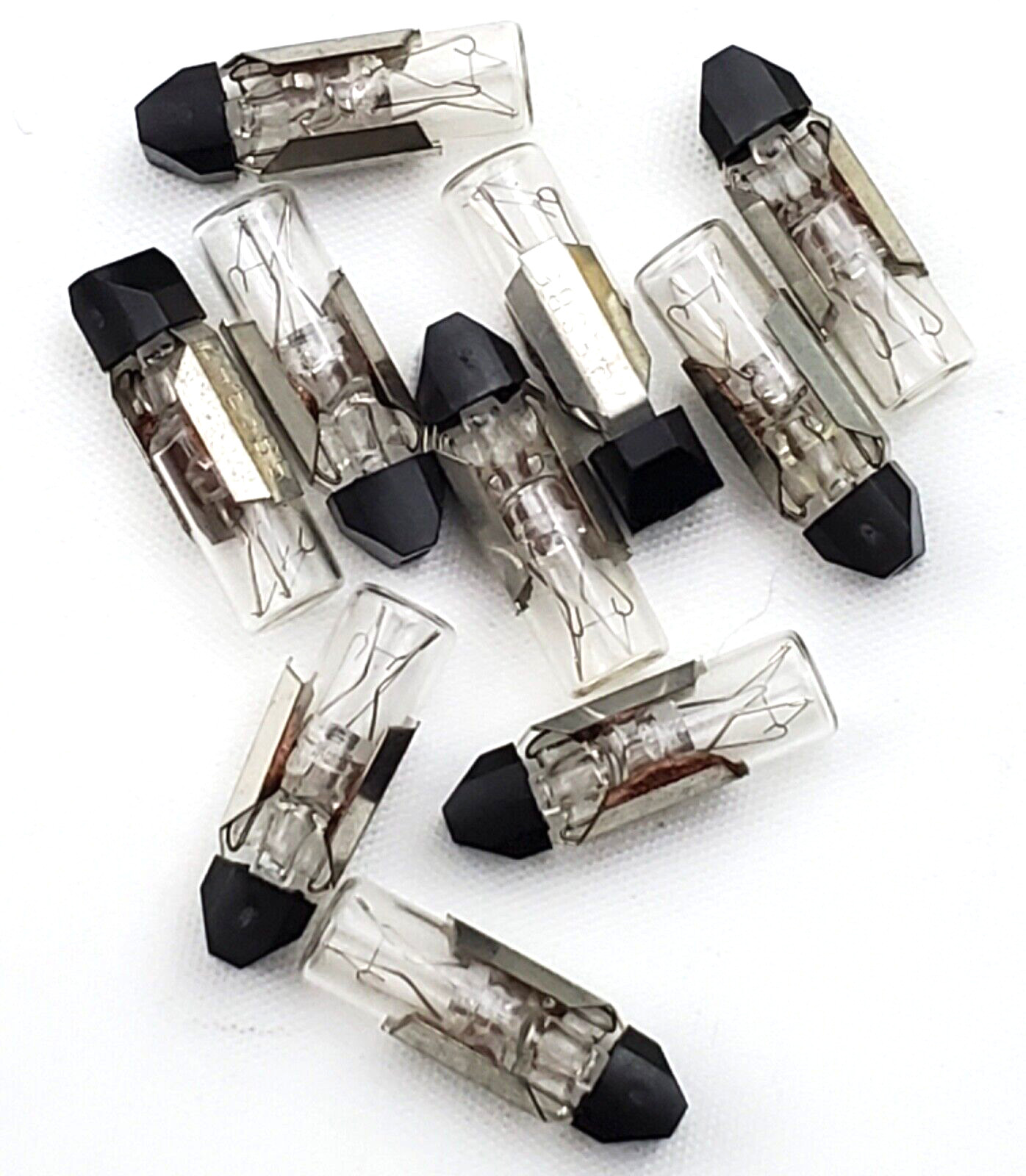 Lot of 10 Sylvania 24ESB5 Miniature Lamps 24 Volt Slide Base