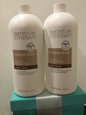 2 Avon Moisture Therapy Calming Reliel Body Oil 33 fl oz WITH 1 PUMP