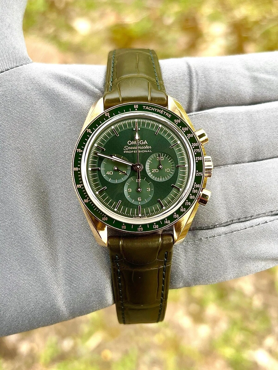 Green omega clearance speedmaster