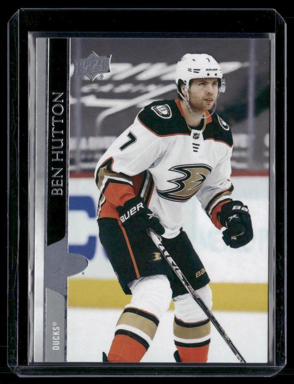 Ben Hutton 2020-21 Upper Deck Extended Series #503 Anaheim Ducks