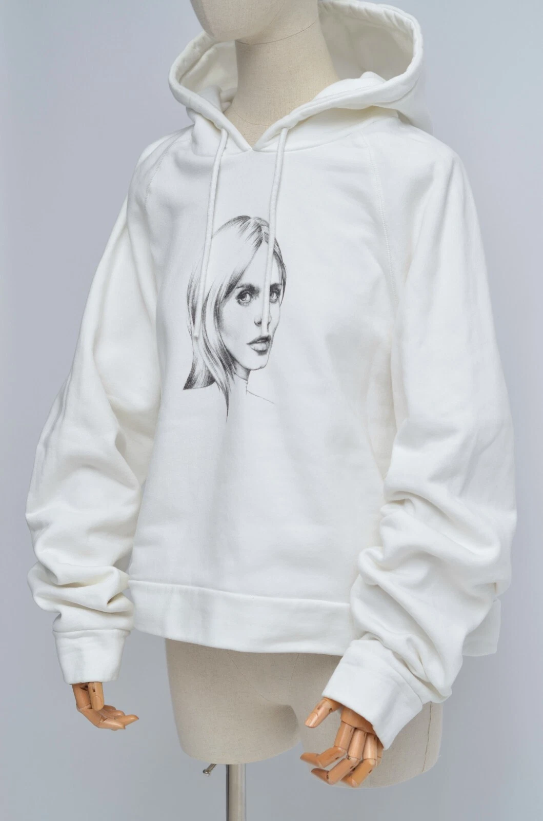 OFF WHITE Felpa con cappuccio OFF WHITE Virgil Abloh Till Death Liam Gallagher The End L MadeinPortugal