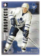 Carlo Colaiacovo #5 Maple Leafs 2004-05 ITG Heroes and Prospects NM-Mint