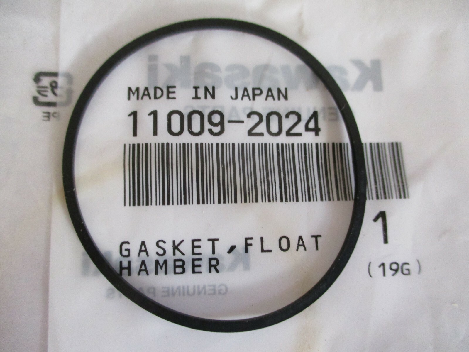 2 Pack NOS Genuine KAWASAKI Exhaust Gaskets 11009-2527