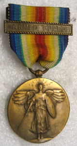 USA ww1 Victory Medal with ARMED GUARD bar, US NAVY Operation