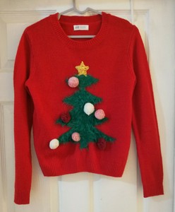 h&m girls christmas jumper