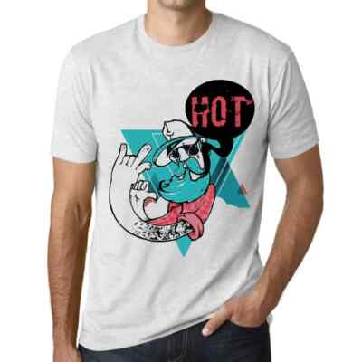 Herren Grafik T-Shirt Funky Grampa Hot Öko-Verantwortlich Vintage Jahrgang