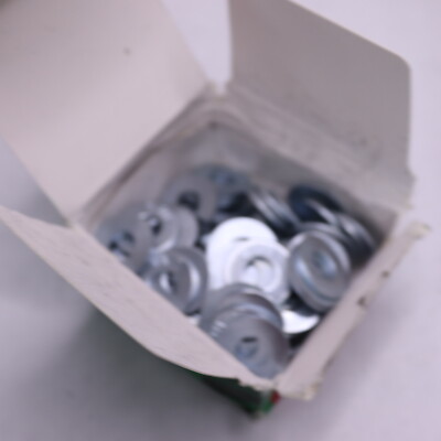 (100-Pk) Hillman USS Flat Washer Zinc Plated 0.25'' 270055 