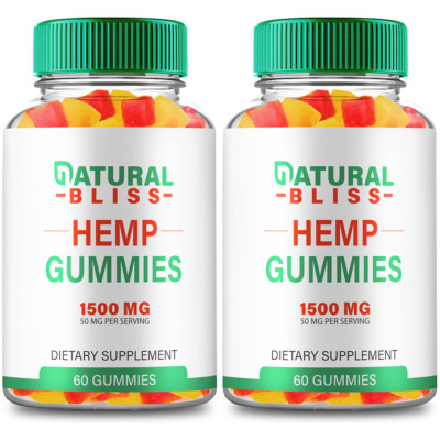 Natural Bliss Gummies - Official Formula (2 Pack)