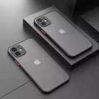 Case For iPhone 16 Pro Max 16+ 15 14 13 12 11 Matte Clear Shockproof Phone Cover