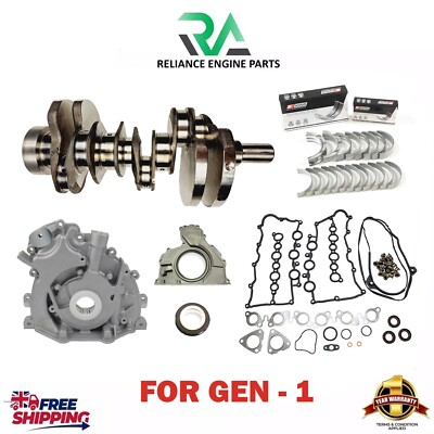 LAND ROVER VELAR EVOQUE XF XE JAGUAR 3.0L DIESEL 306DT CRANKSHAFT REBUILDKIT NEW