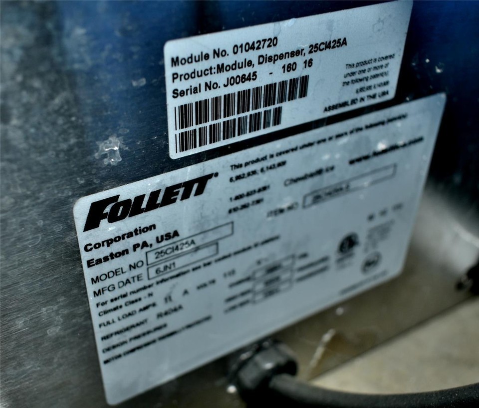 Follett Countertop Ice Maker & Water Dispenser Commercial Model