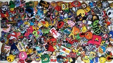 Wholesale/Lot Set 50 Pcs/Patch/Catoon/Animal/Hero/Sew Iron On Patch Random