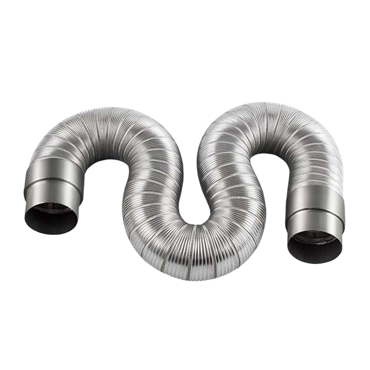 Gas Water Heater Exhaust Pipe Strong Aluminum 2M Vent Pipe Extension Duct  70mm | eBay