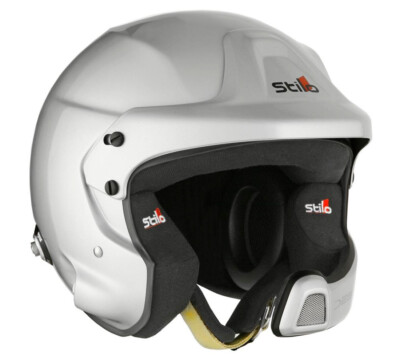 Stilo WRC DES Composite Helm Rally Silver FIA8859-2015 Approved