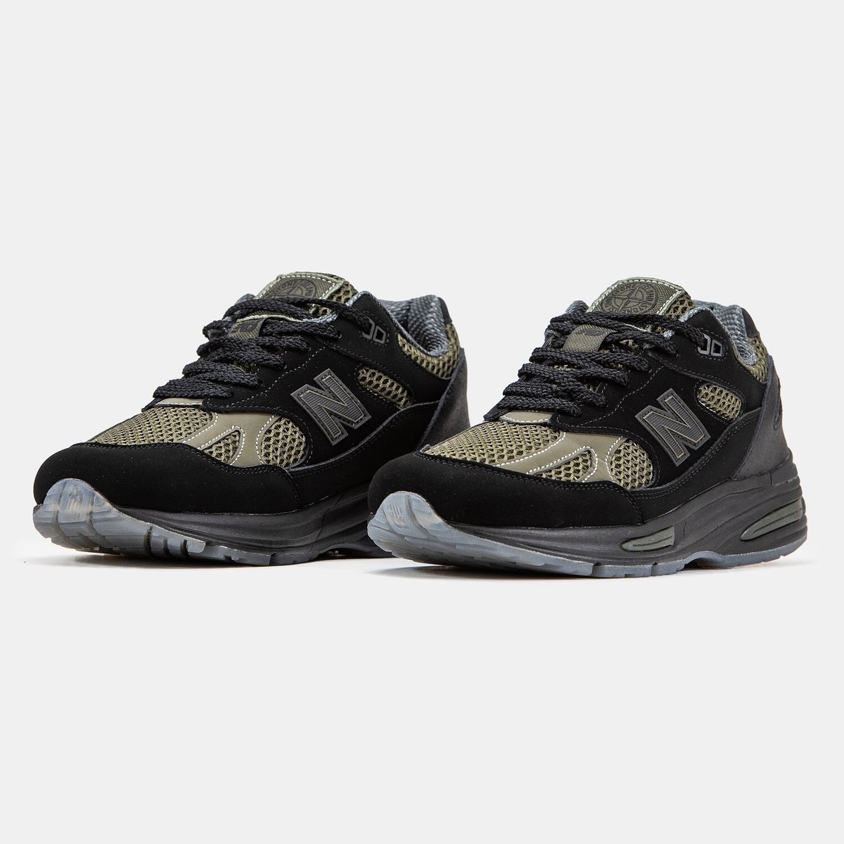New Balance x Stone Island 991v2 MIUK U991SD2 Black Olive Size UK 