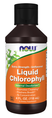 Now Foods, Liquid Chlorophyll, Extra Strength, Unflavored, 4 fl oz (118 ml),
