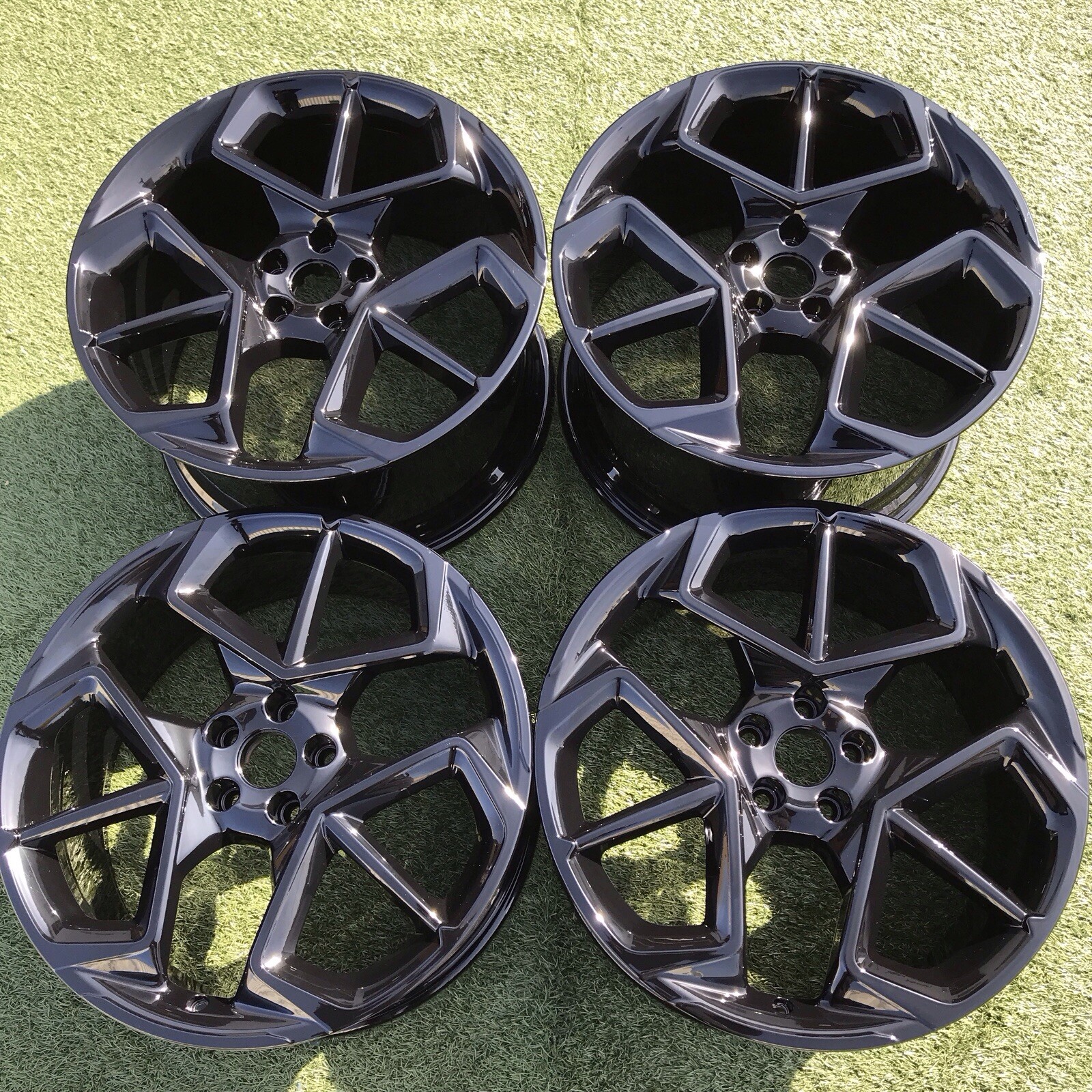 20" MASERATI MC20 BIRDCAGE RIMS OEM SET 4 BLACK STOCK SET 4 GENUINE