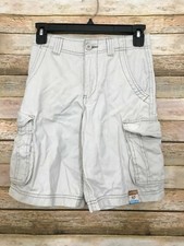 BOYS CARGO SHORTS COTTON ADJUSTABLE WAIST SIZE 10 ARIZONA BRAND NWT