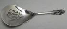 WALLACE GRAND BAROQUE STERLING SILVER BON BON NUT SPOON 5 1/4 INCHES NO MONOGRAM