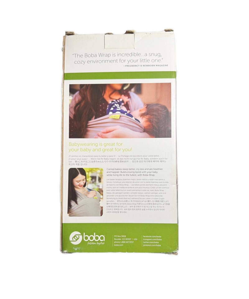 Boba Baby Carrier Baby Wrap Black one size eBay