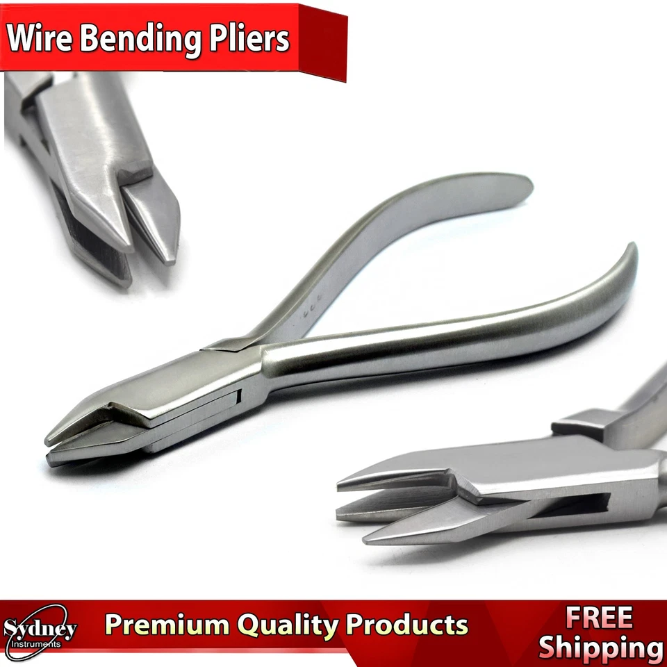 Alicates de ortodoncia dental para doblar alambre lazo Adam Bird Beak Aderer Foto 2 de 4