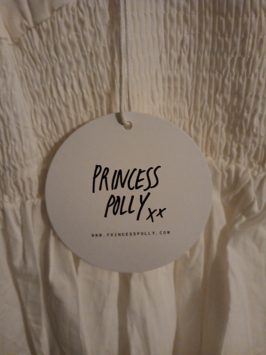 Princess Polly Daniela White Mini Dress Women's Size 6 | eBay