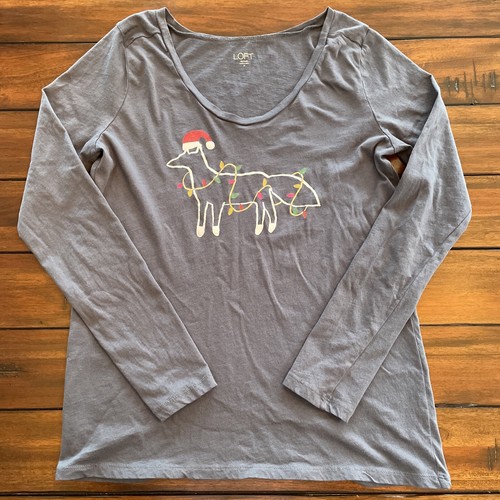 Ann Taylor LOFT Graphic T Shirt Medium 